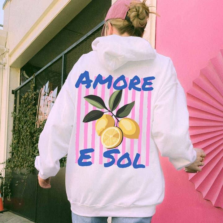 Italian Summer Hoodie | Italy Clothing | Trendy Hoodies for wholesale by Sisterly Gifts Shop