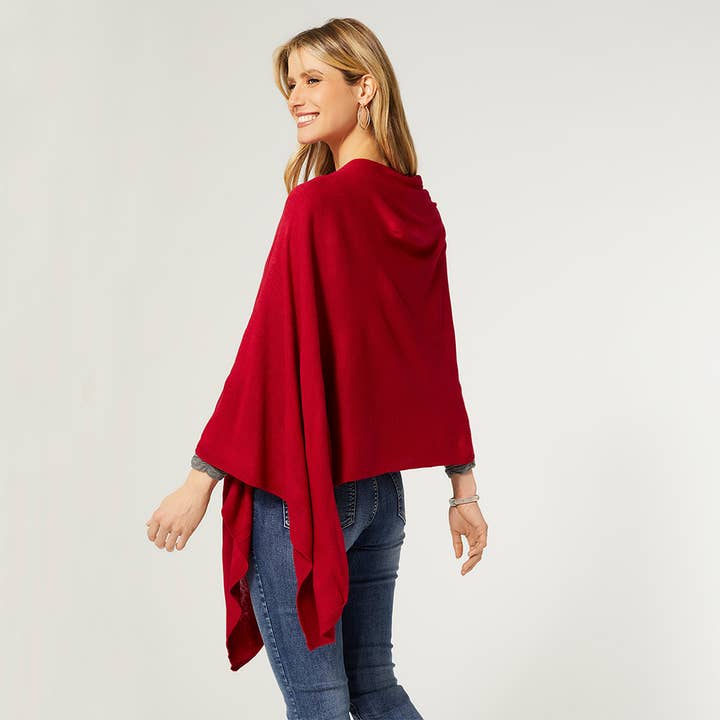 COCO + CARMEN - Wholesale Poncho - Women's - Lightweight Poncho - Valentine's Day8