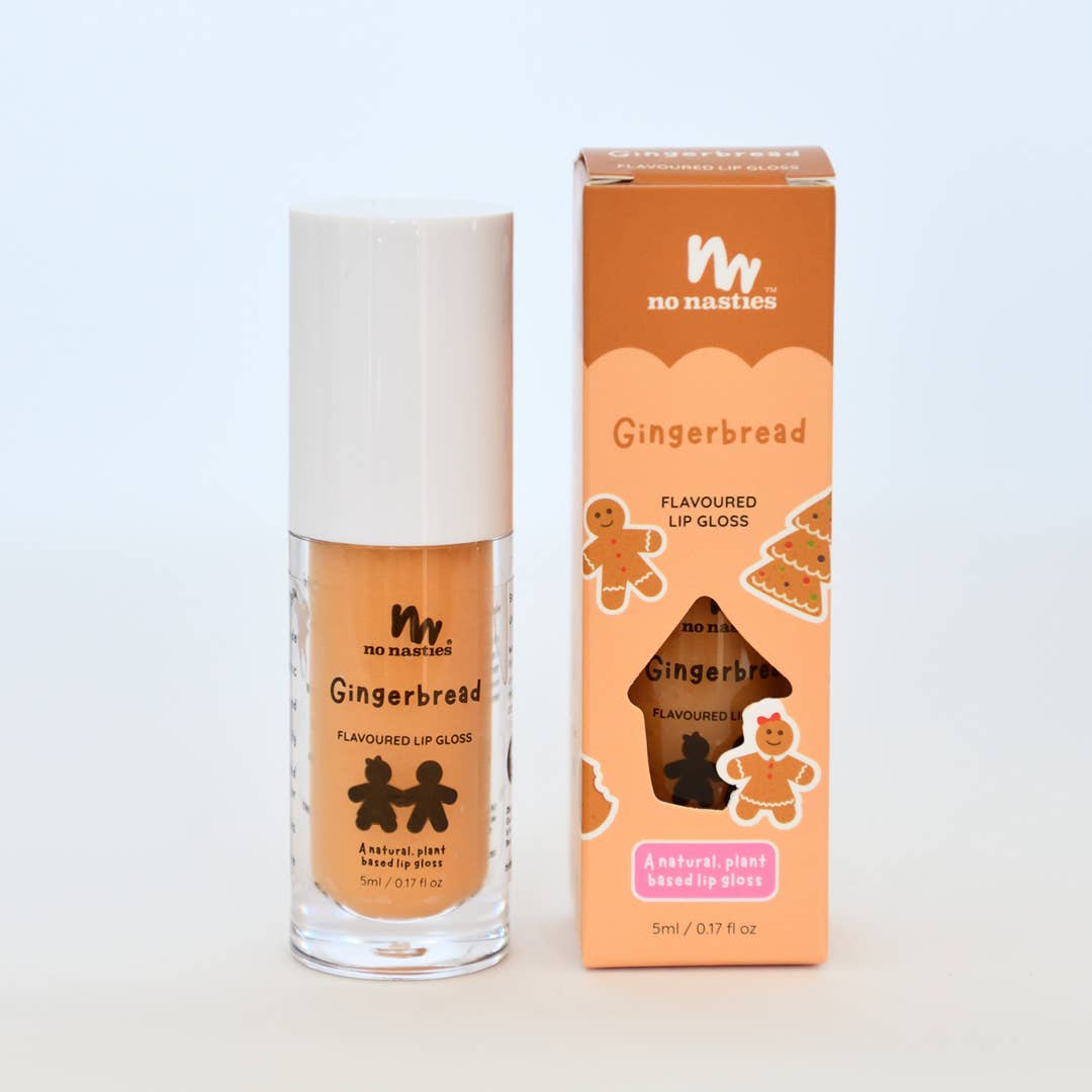 no nasties kids - Vente Brillant à lèvres/gloss – enfant - Brillant à lèvres Gingerbread Natural Kids Christmas2