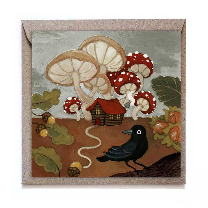 studiosatsch - Wholesale Everyday Greeting Card - The Raven | Card0