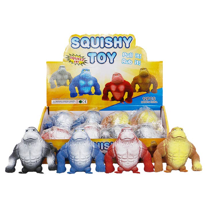 Cap Zone – wholesale Mjuk leksak - Barn och baby – Gorilla Monkey vattenpärlor fyllda Squishy