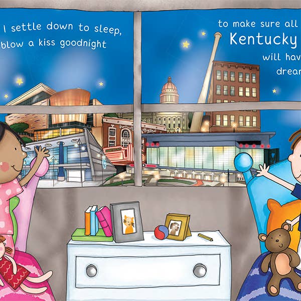 Sourcebooks - Wholesale Baby & Toddler Book (0-2) - Night-Night Kentucky1