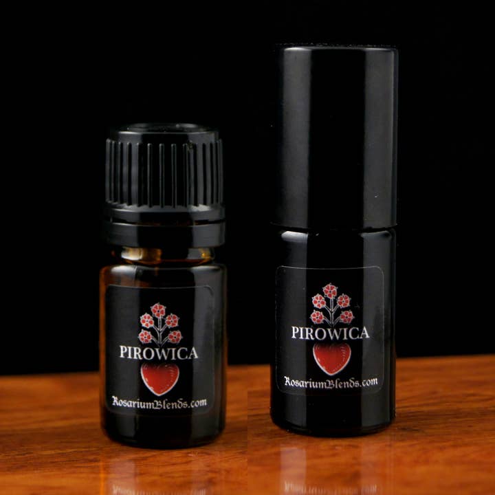 Olio rituale Pirowica per la vendita all'ingrosso da parte di Rosarium Blends