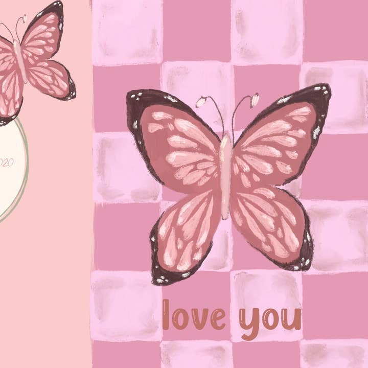 Love You Greeting Card for wholesale by Heart in the Woods