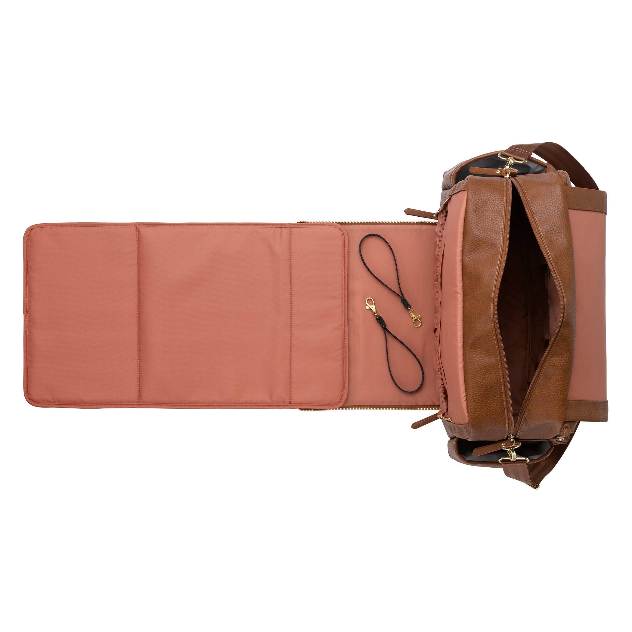 Petunia - Wholesale Diaper Bag - Baby - BOXY BACKPACK DELUXE - CEDAR2