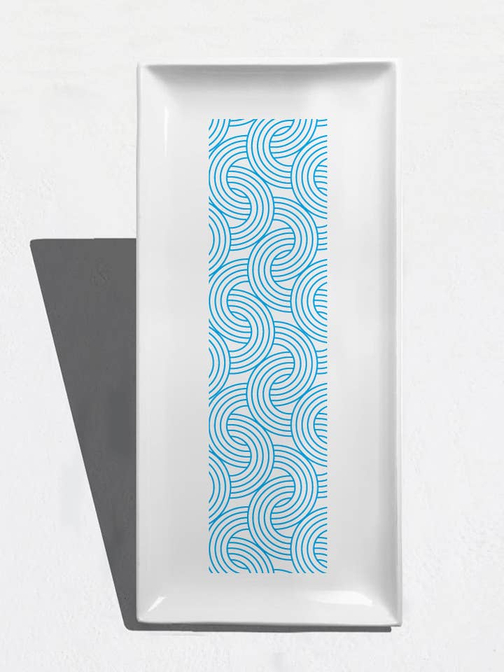 ”Kymata” rektangulär bricka för wholesale av Tomy K.