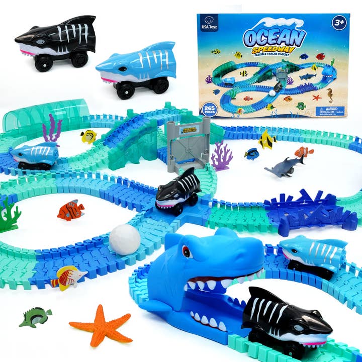 Ocean Race Tracks for Kids- 265pk Speedway for wholesale by USA Toyz
