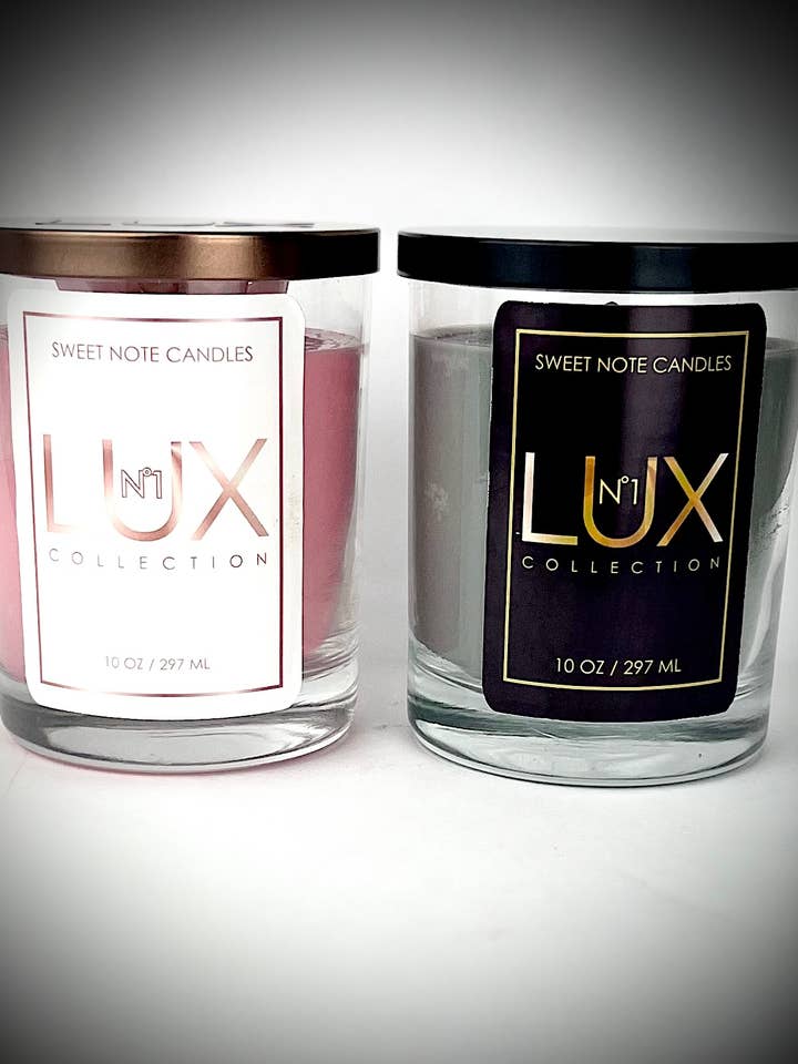 Lux No1 Duo Set 100+ Hours for wholesale by Sweet Note Candles