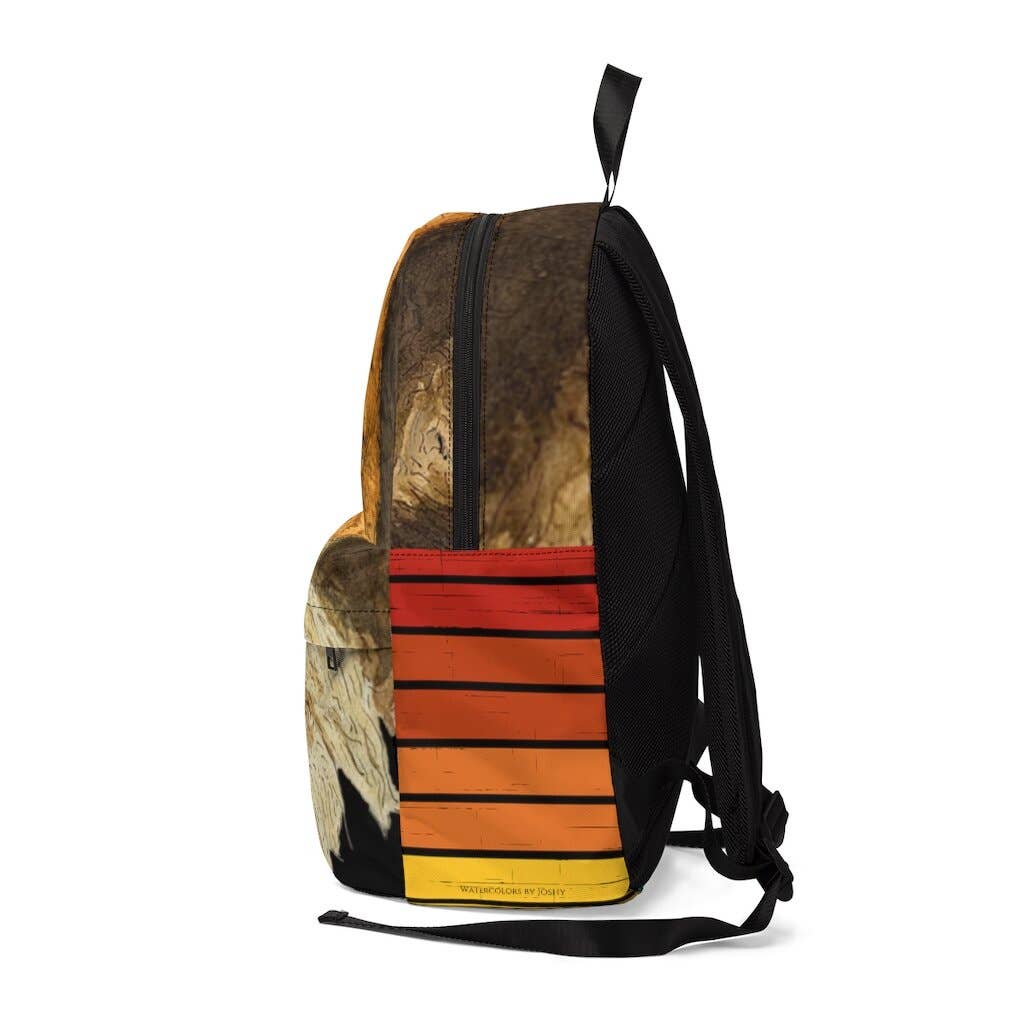 Watercolors by Joshy - Vendita all'ingrosso Zaino - Unisex - Lo zaino Bigfoot retrò Sunset di «Harry & The Henderson»1