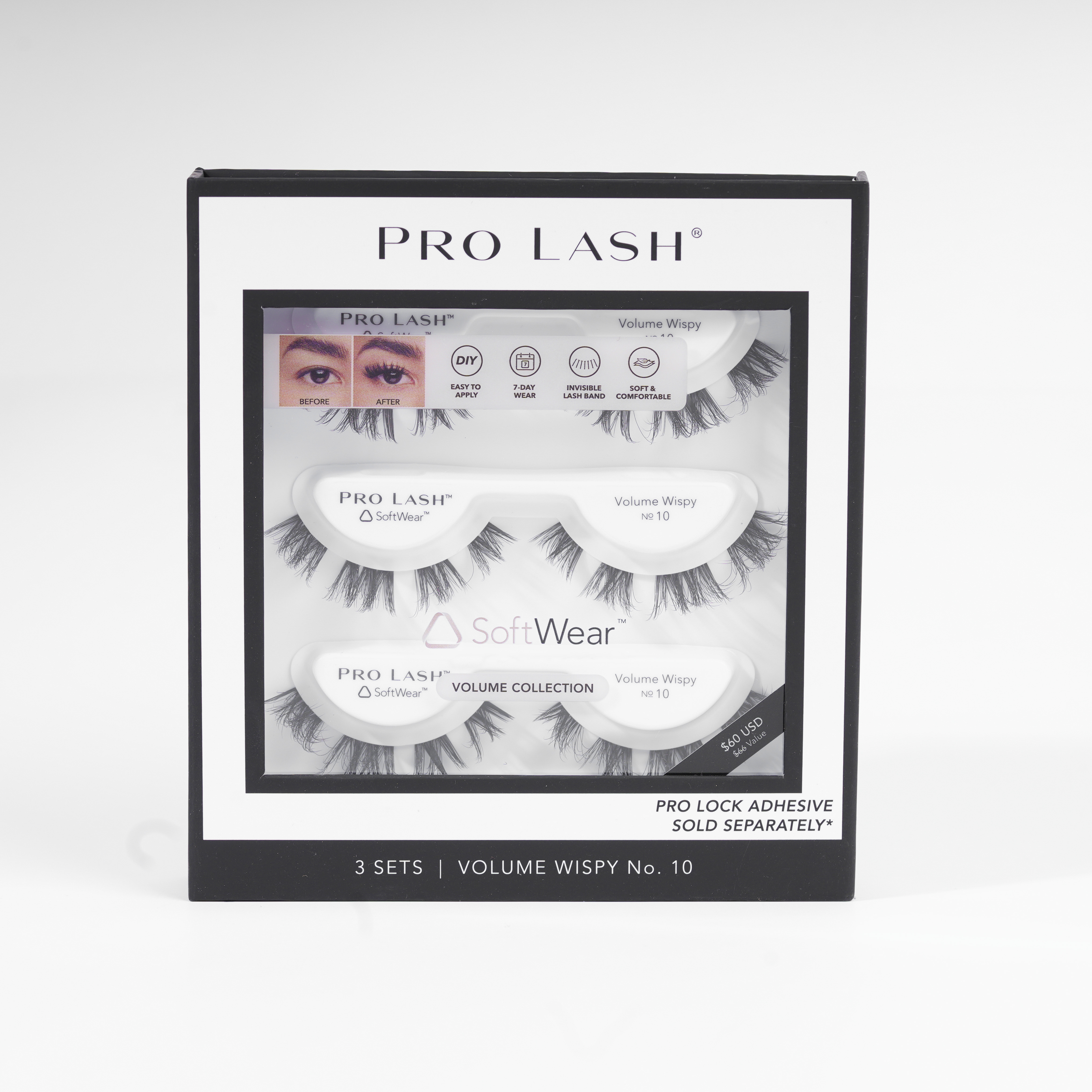 Pro Lash - Wholesale Valse wimpers / Nep wimpers - Volume Wispy nr. 109