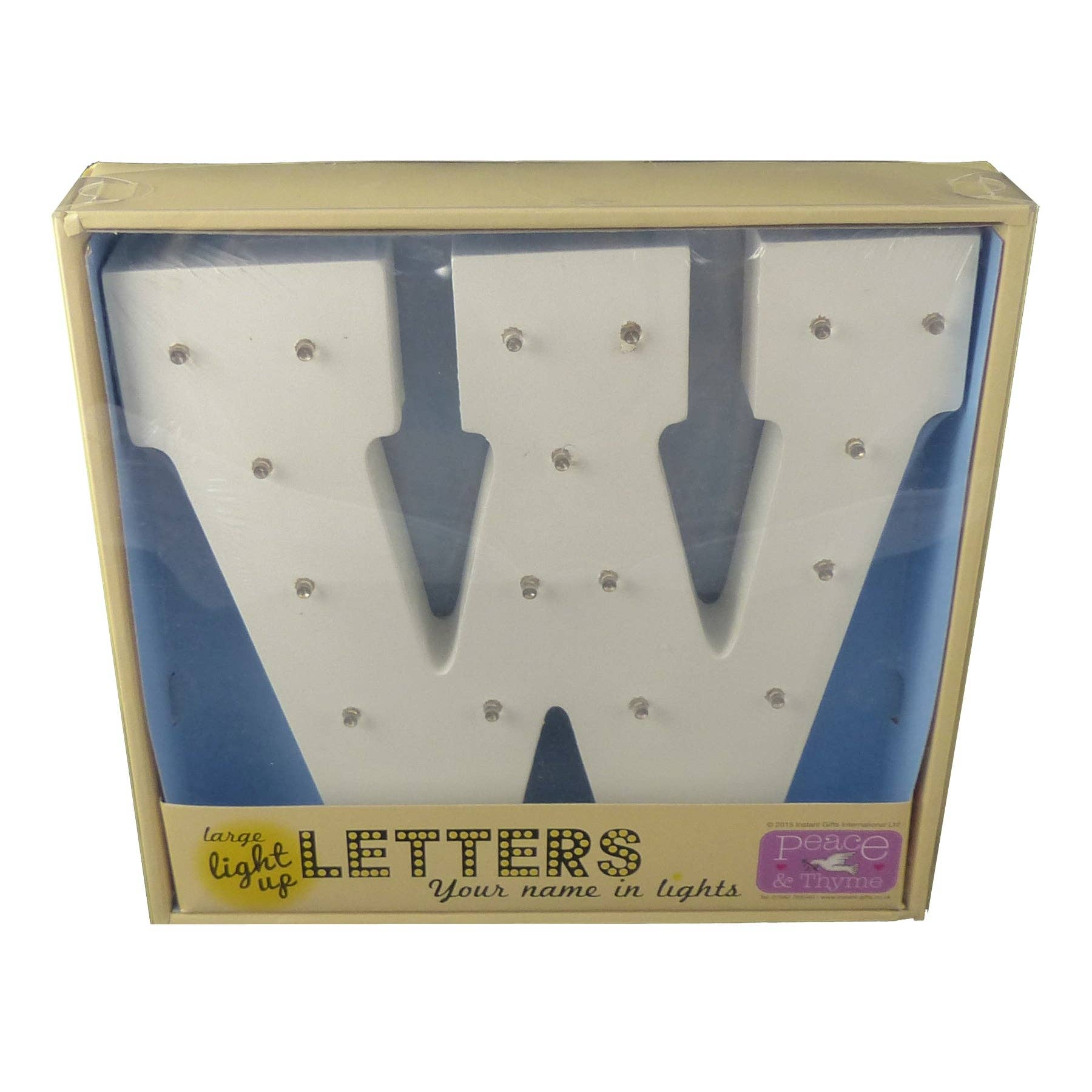Instant Gifts International - Vente Pancarte - Grandes lettres lumineuses23
