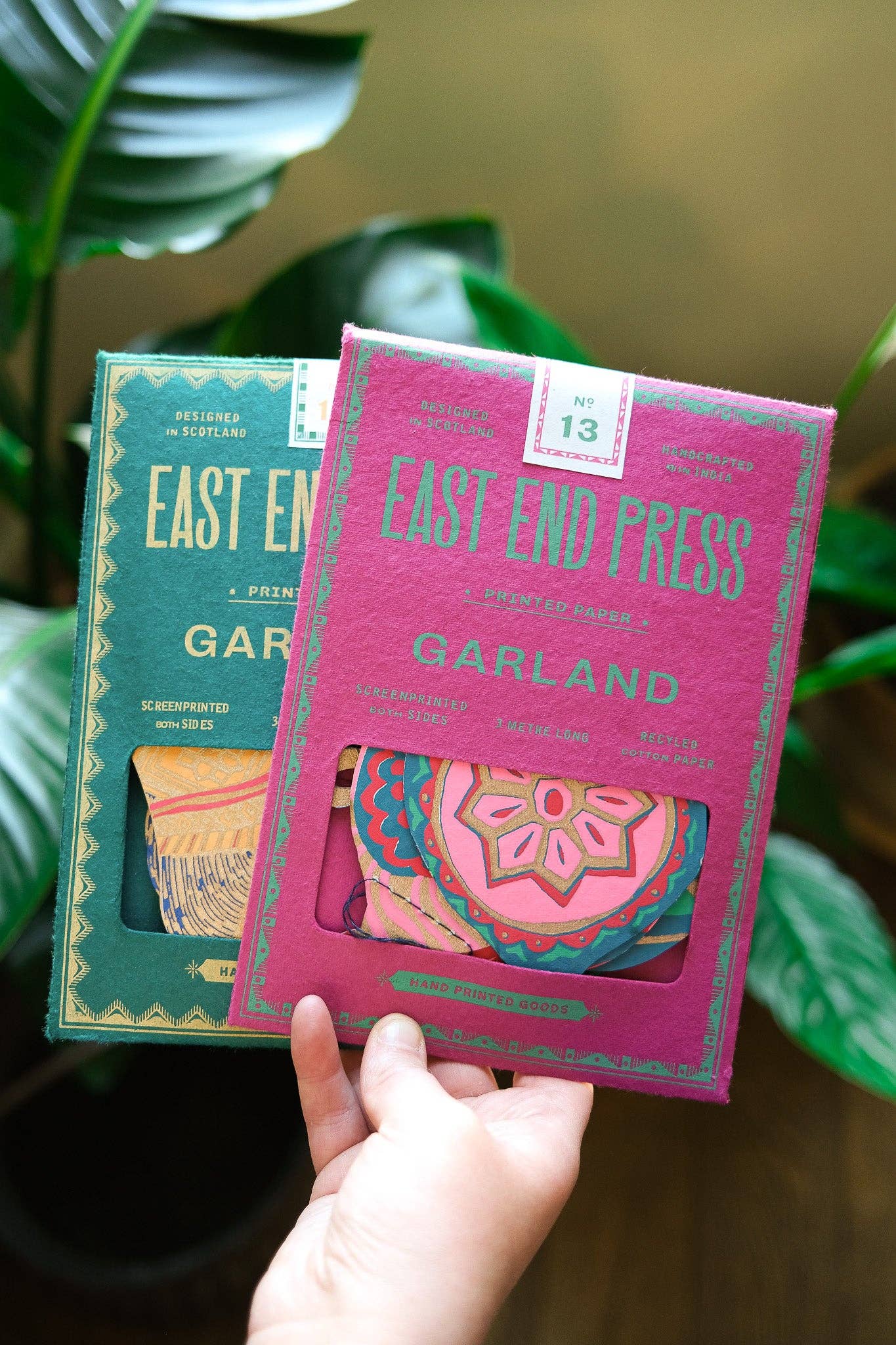 East End Press - Wholesale Bunting/Garland - UK/EU: Baubles Sewn Garland14