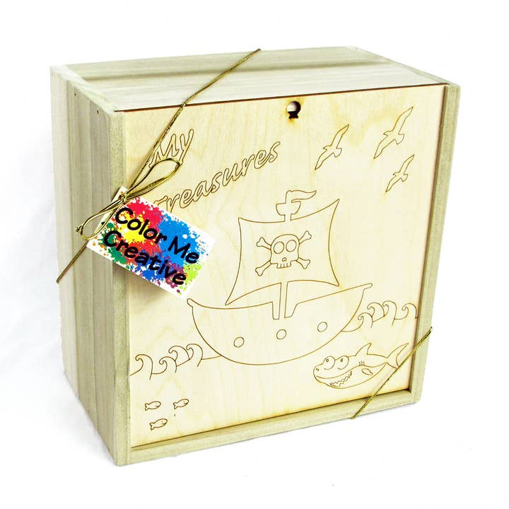 Color Me Creative - Keepsake Boxes for wholesale by Made and Assembled