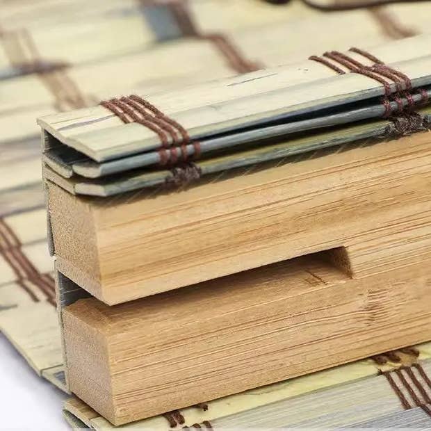 everythingbamboo - Wholesale Curtain - Custom Made Tortoiseshell Bamboo Blind Bamboo Curtain Bamboo Screen Rolling Blinds Panel Privacy Customization Size12