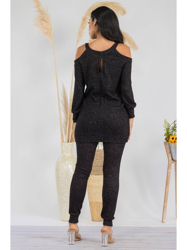 H&H Fashion Inc. - Wholesale Lounge Set - Women's - HH669R1-SOLID - 2 PC Top & Jogger Set 14