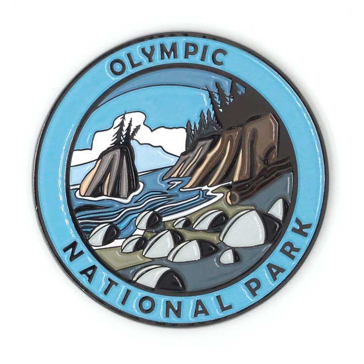 Olympic National Park Collectible Magnet 2.05 inches for wholesale by Cre8Travel