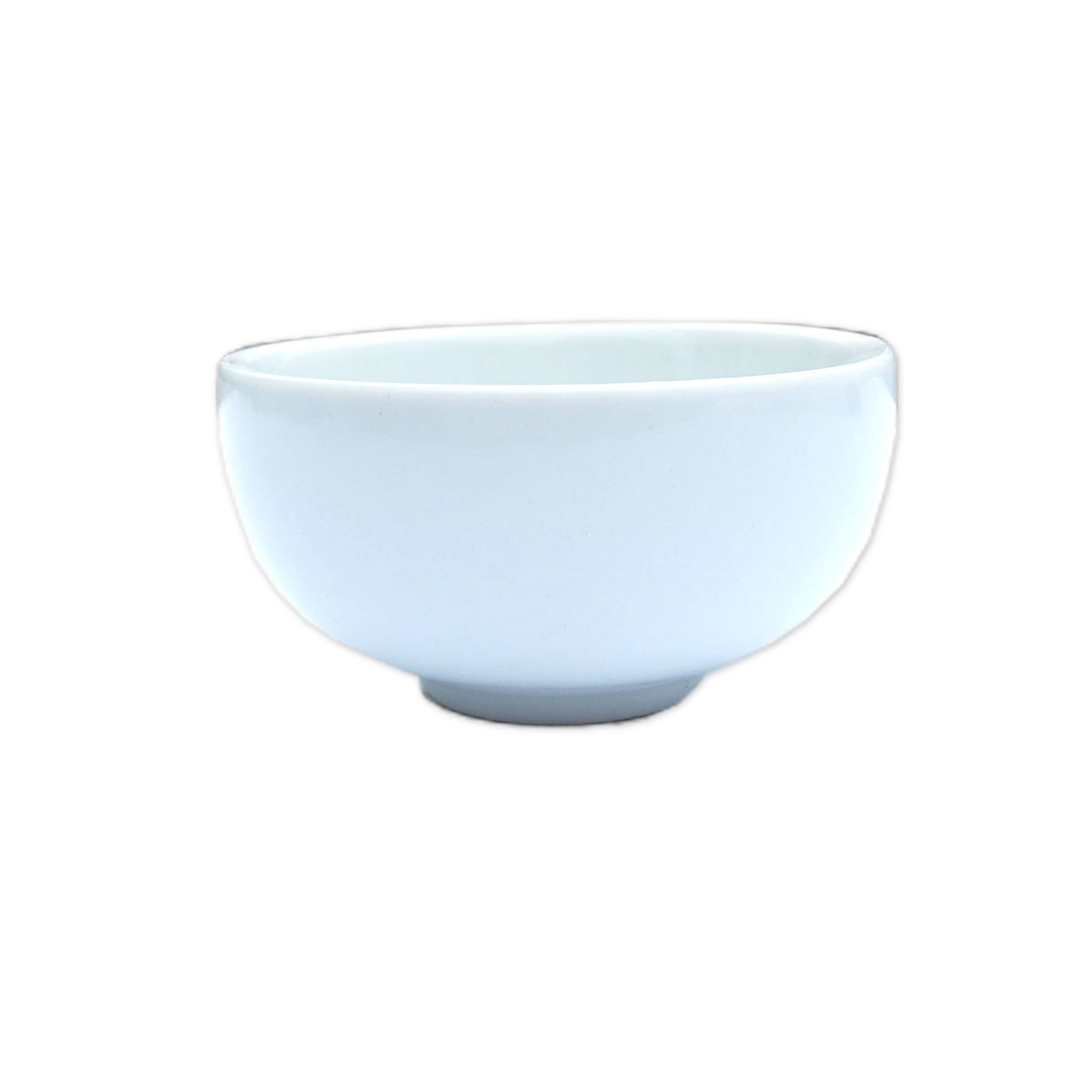 olivenholz-erleben – wholesale Rakskål - Herr – Rakattskål i porslin, rund, vit, Ø 8,5 cm2