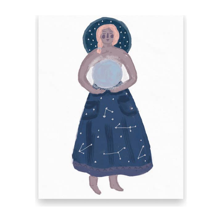 Moon Goddess 10 Postcards for wholesale by Ingrid Press