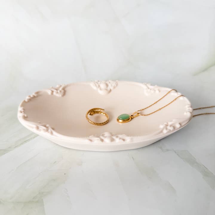 Blanco Vintage Bowl | Jewelry Trinket Dish for wholesale on Faire0