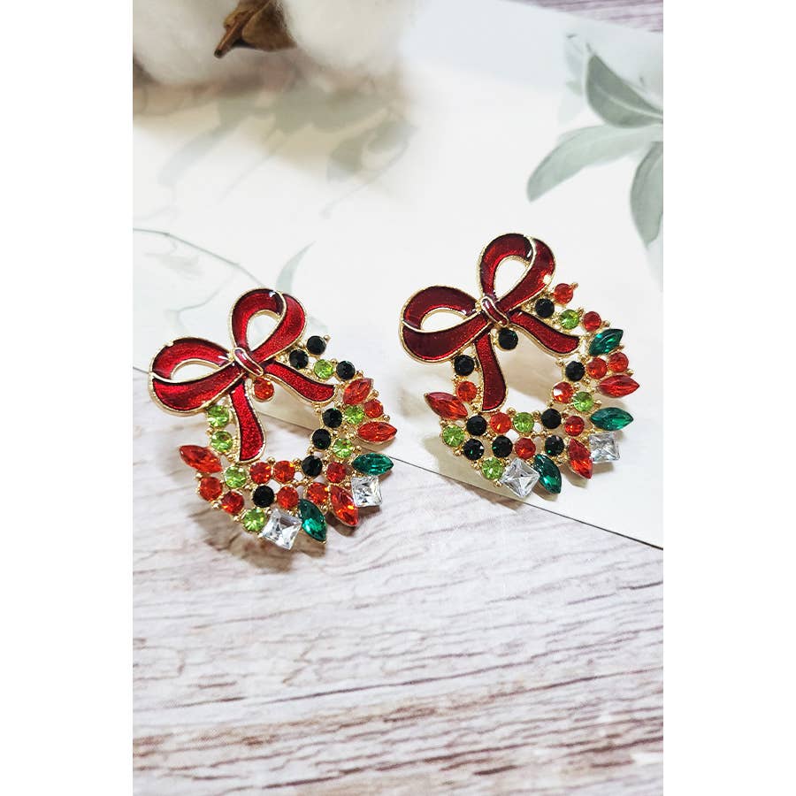 Childrens sales christmas earrings