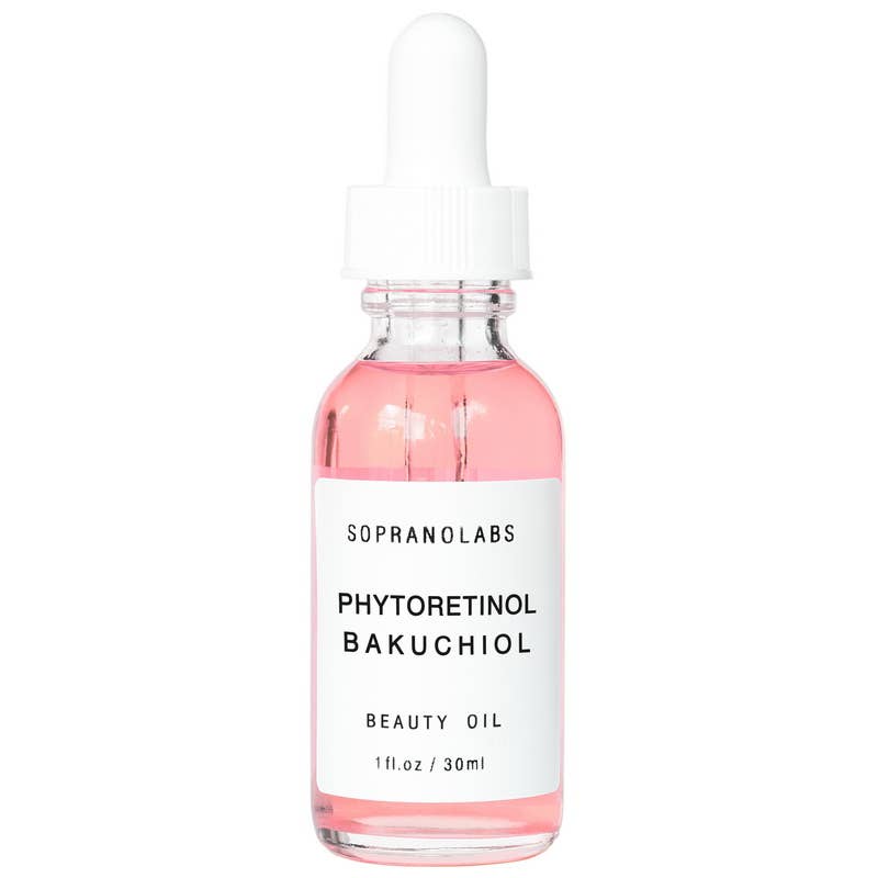 SopranoLabs - Wholesale Facial Oil - PHYTORETINOL BAKUCHIOL Vegan Beauty Oil  Serum1