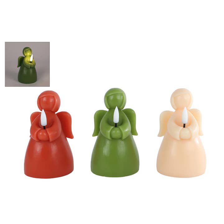 Kaars led Engel for wholesale by DRYdecorations