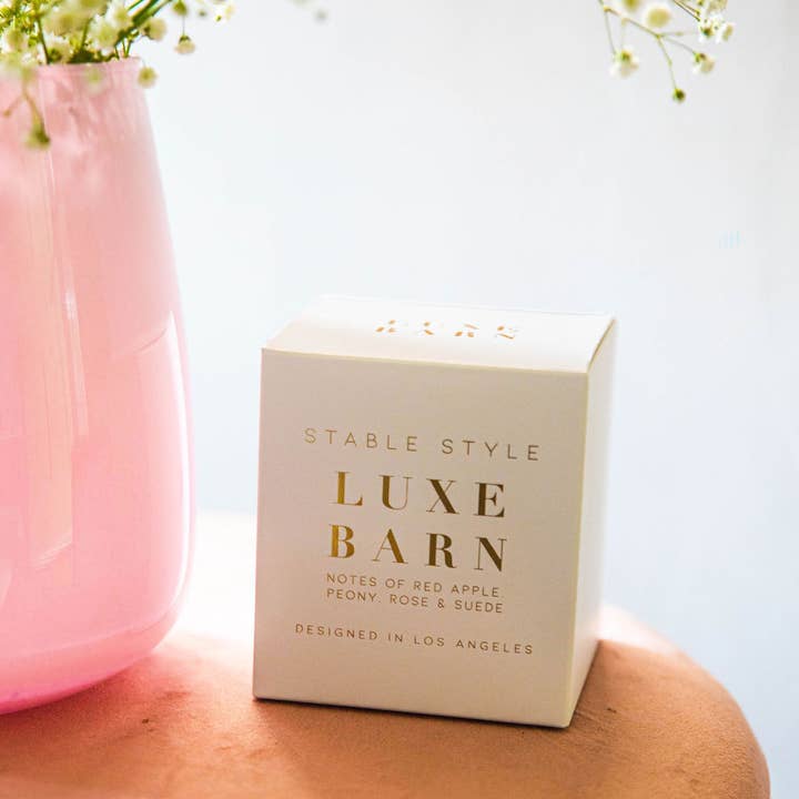 Stable Style - Wholesale Jar/Filled Candle - Luxe Barn Soy Wax Candle