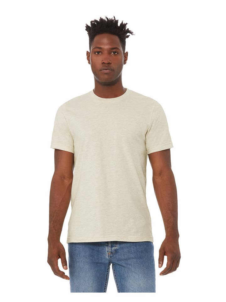 Total Apparel - Wholesale T-Shirt - Men's - Bella + Canvas Unisex Heather Blank CVC T-Shirt | 3001CVC62