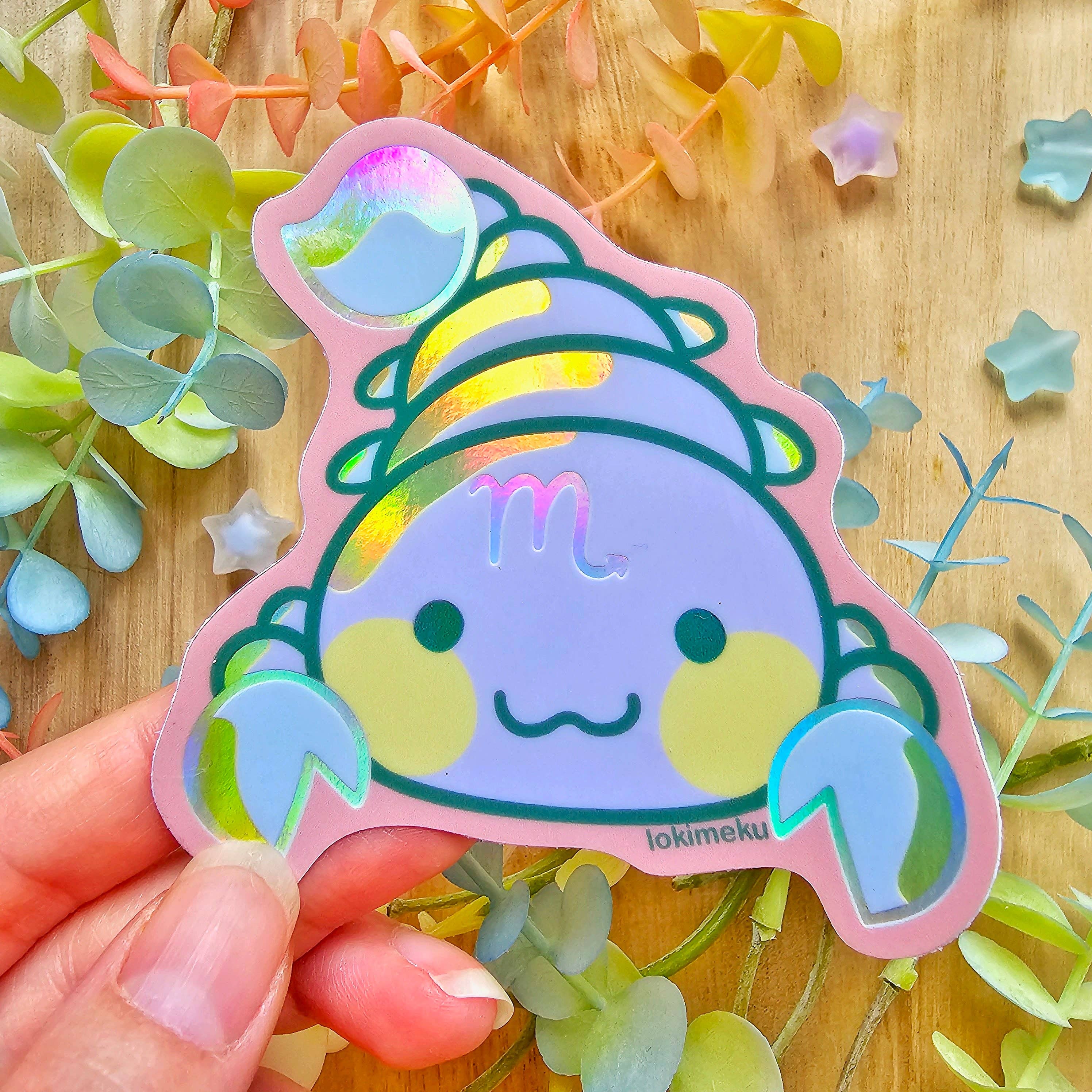 Lokimeku - Vendita all'ingrosso Adesivo - Serie Zodiac | ADESIVI HOLO IN VINILE7