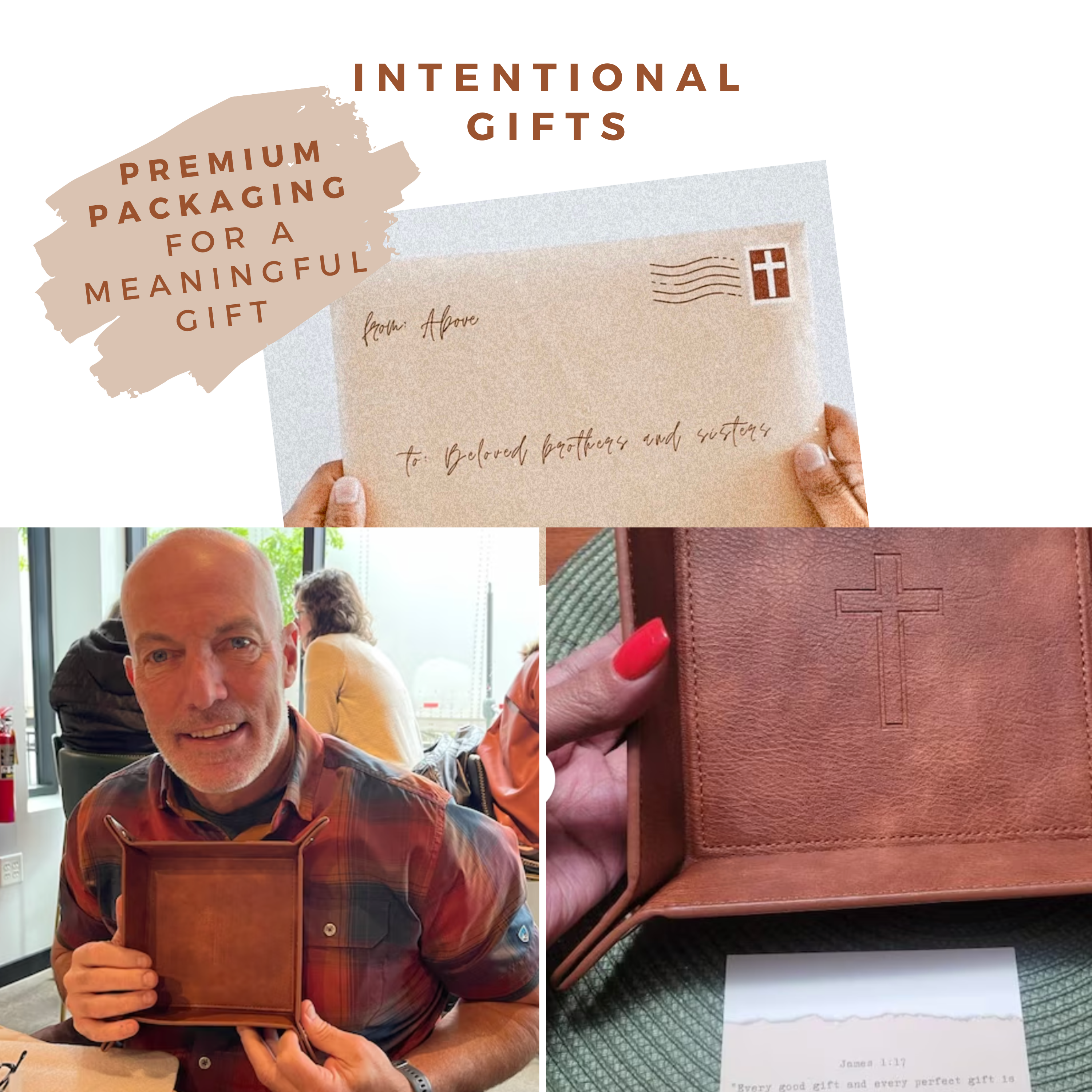 Lain & Lou – wholesale Decorative tray – Cross Valet Tray, EDC Catchall Tray, Christian Gift for Men6