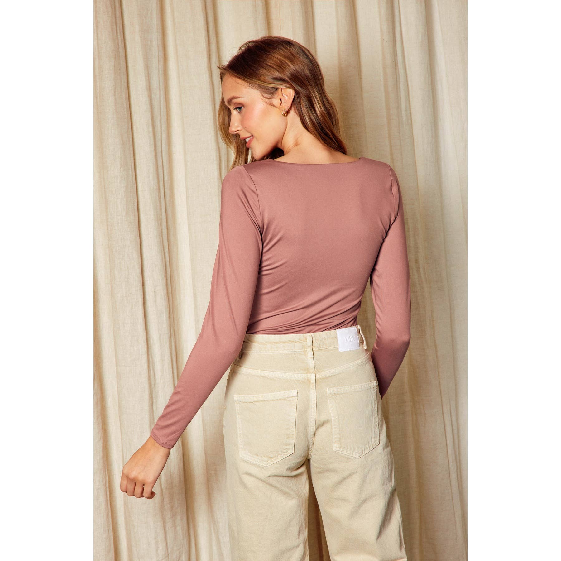 Dress Forum - Wholesale Bodysuit - Women's - Soft Square Neck Bodysuit14