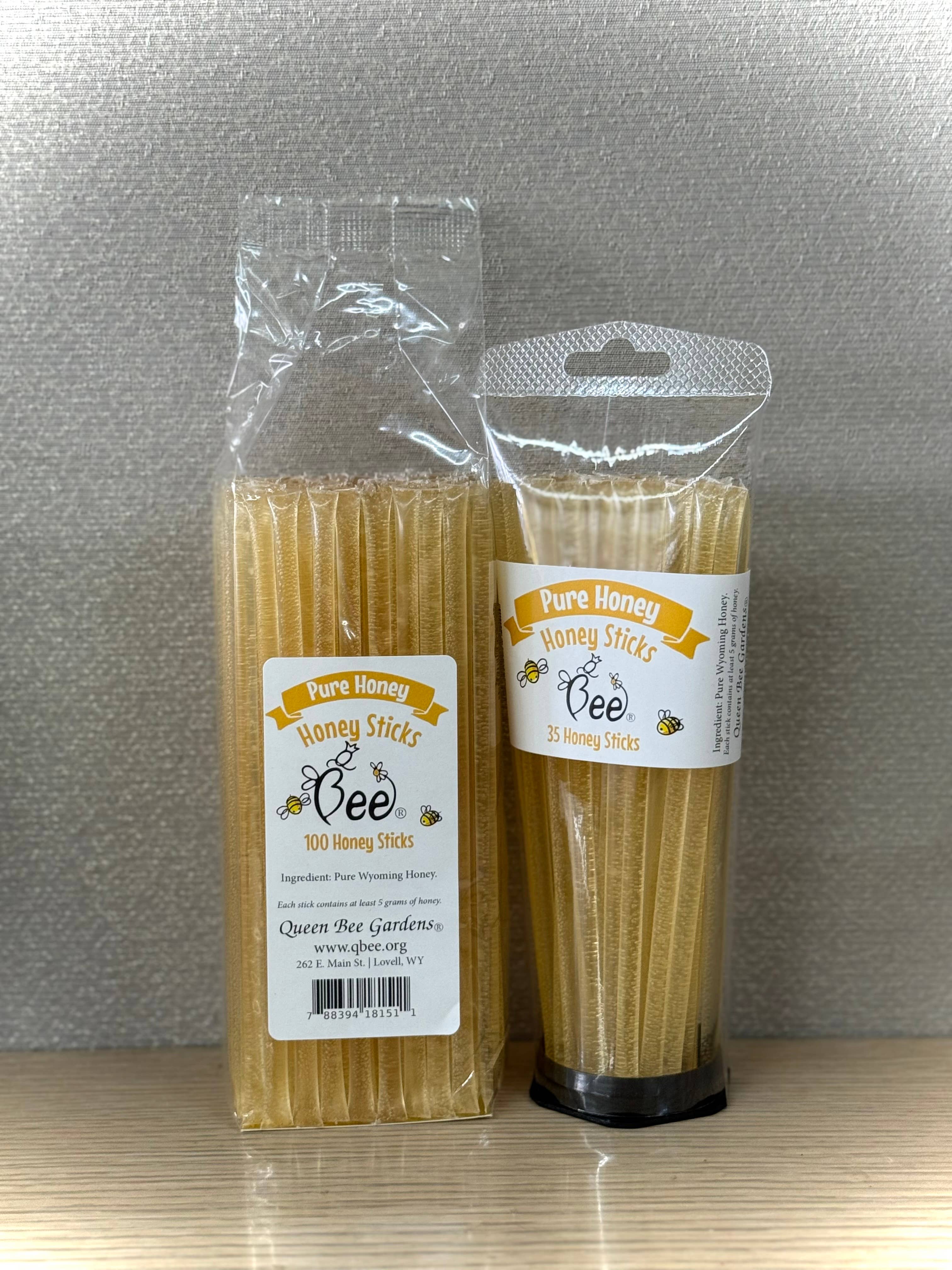 Queen Bee Gardens - Wholesale Honey - Mild Clover Honey Sticks - 100 ct1