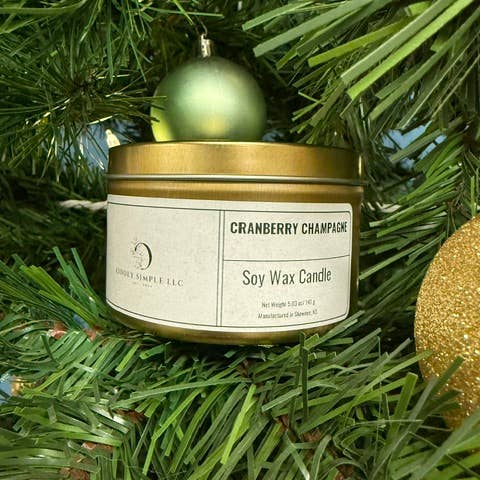 Cranberry Champagne Klein voor wholesale door Oddly Simple LLC