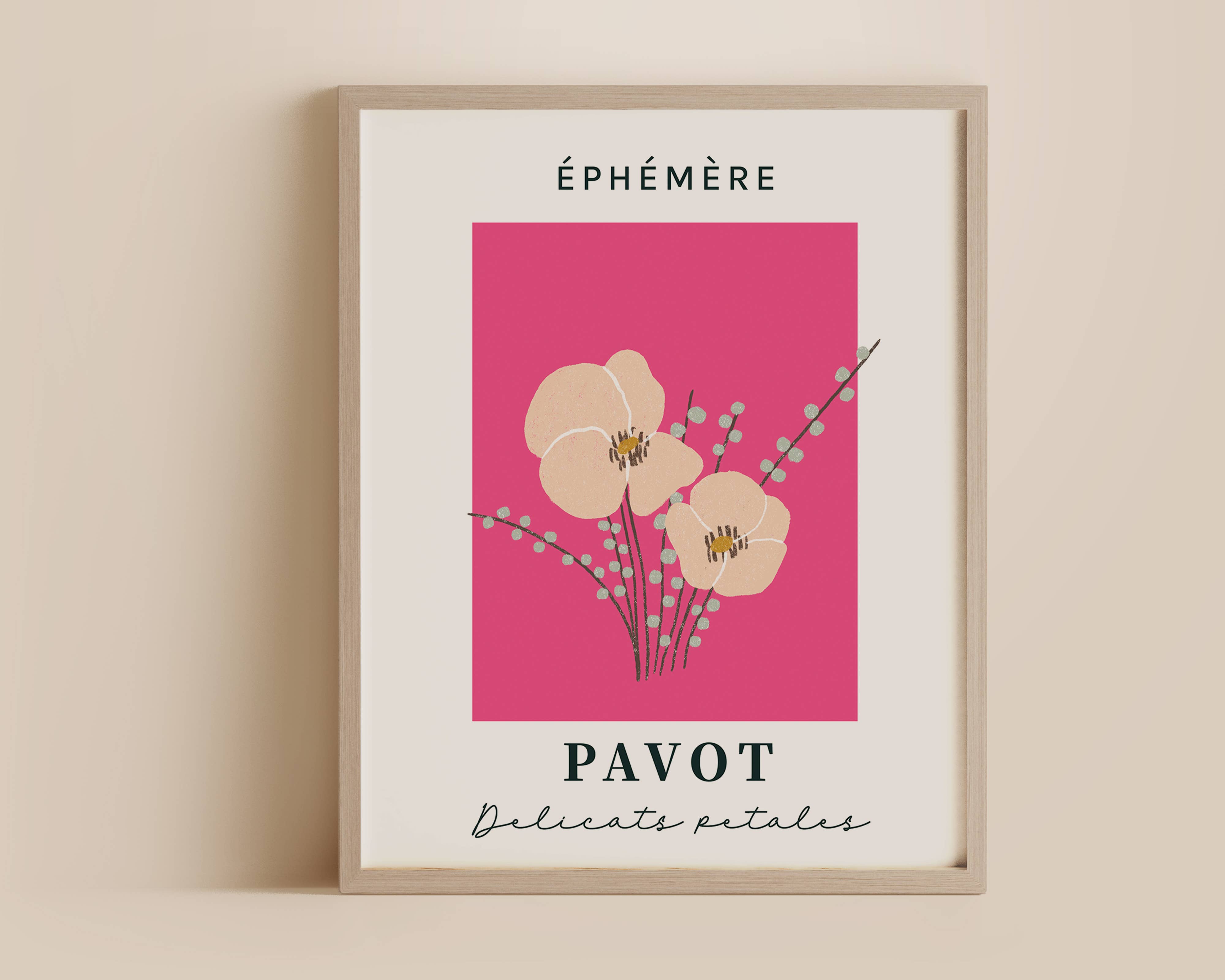 Graphijoy - Wholesale Poster - Poppy floral poster5