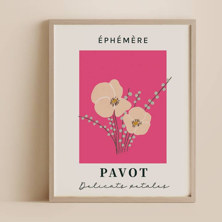 Graphijoy - Wholesale Poster - Poppy floral poster5