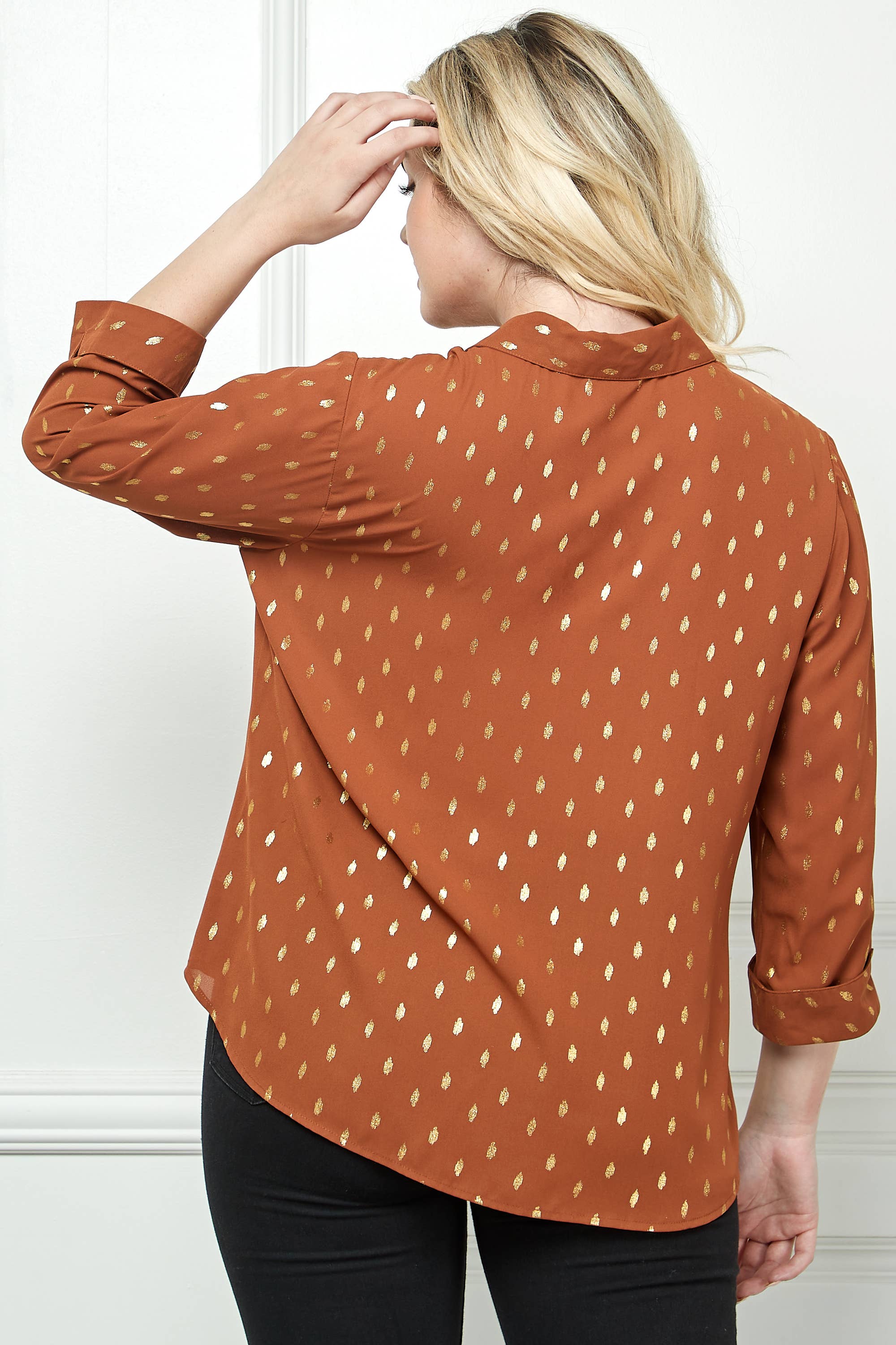 Winslow Collection - Vente Chemise à col boutonné – femme - CHEMISE BOUTONNÉE À COL JOHNNY GRANDE TAILLE G2214100FX8