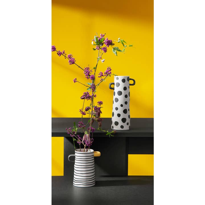 ASA Selection - Wholesale Vase - RAYU Handpainted Cylindrical Vases *2-3MO Lead Time4