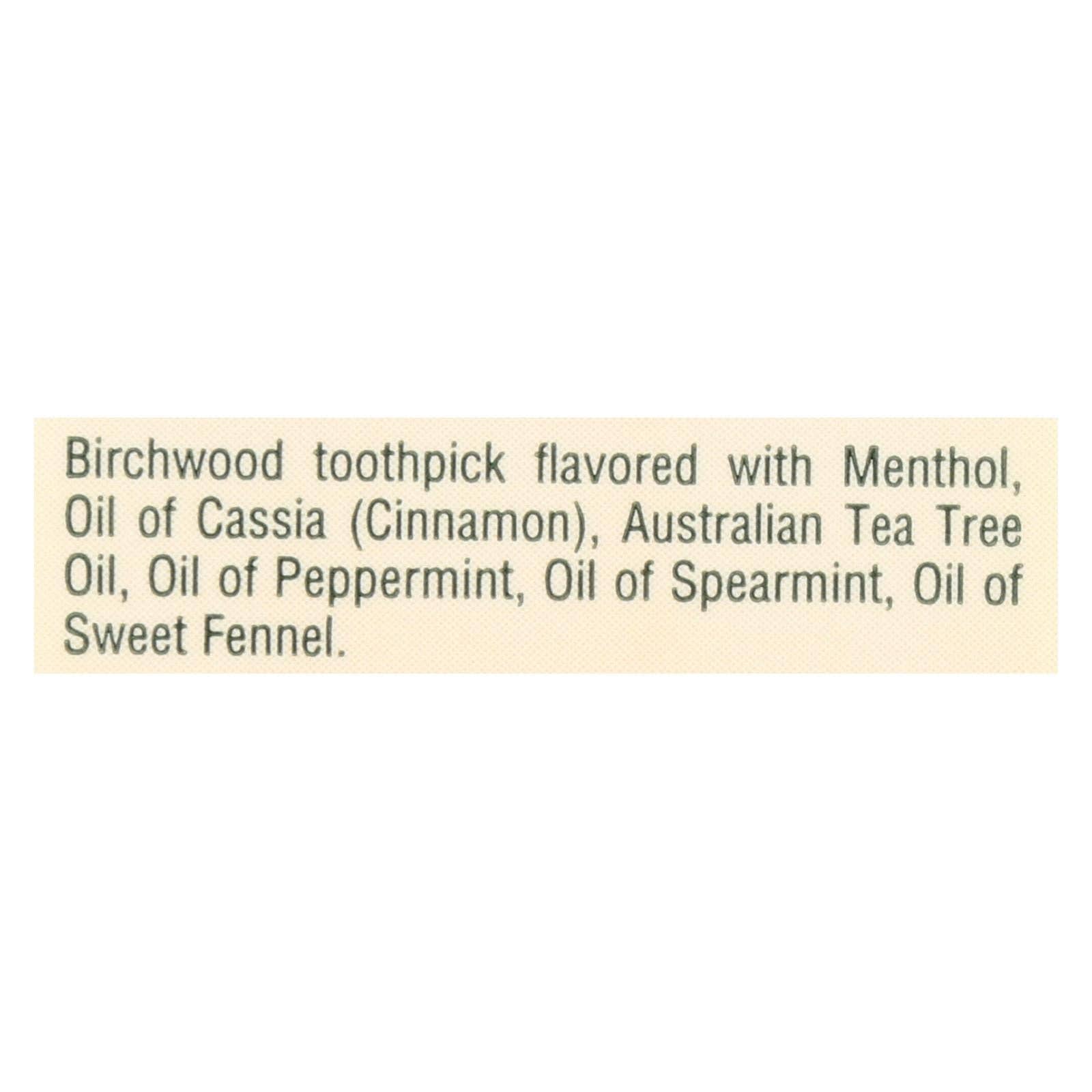 Ware Spark - Wholesale Toothpick - Tea Tree Therapy Toothpicks - 100 Toothpicks - Case Of 121