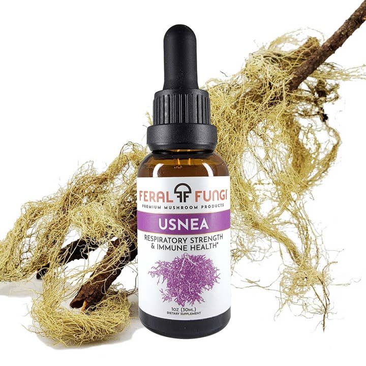 Feral Fungi - Wholesale Tincture - Usnea (Usnea longissima) Spagyric Tincture