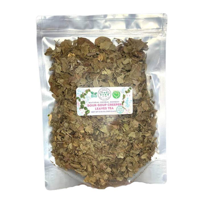 The Rike - Wholesale Health/Detox Tea - 100-gram Dried River Leaf Creeper (Aganonerion polymorphum) River Leaf Vine, Vietnamese La Giang Herbal Tea | Sour Leaf Creeper, Sour-Soup Creeper La Lom