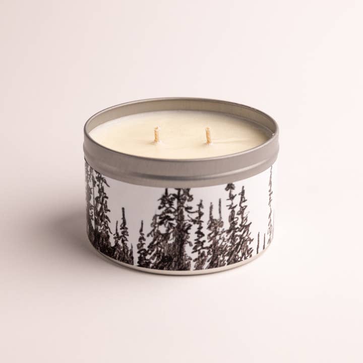 Buttercupp Candles - Wholesale Travel Candles - Cedar & Lavender | Woodsy Scented | Soy Candle | Tin Candle