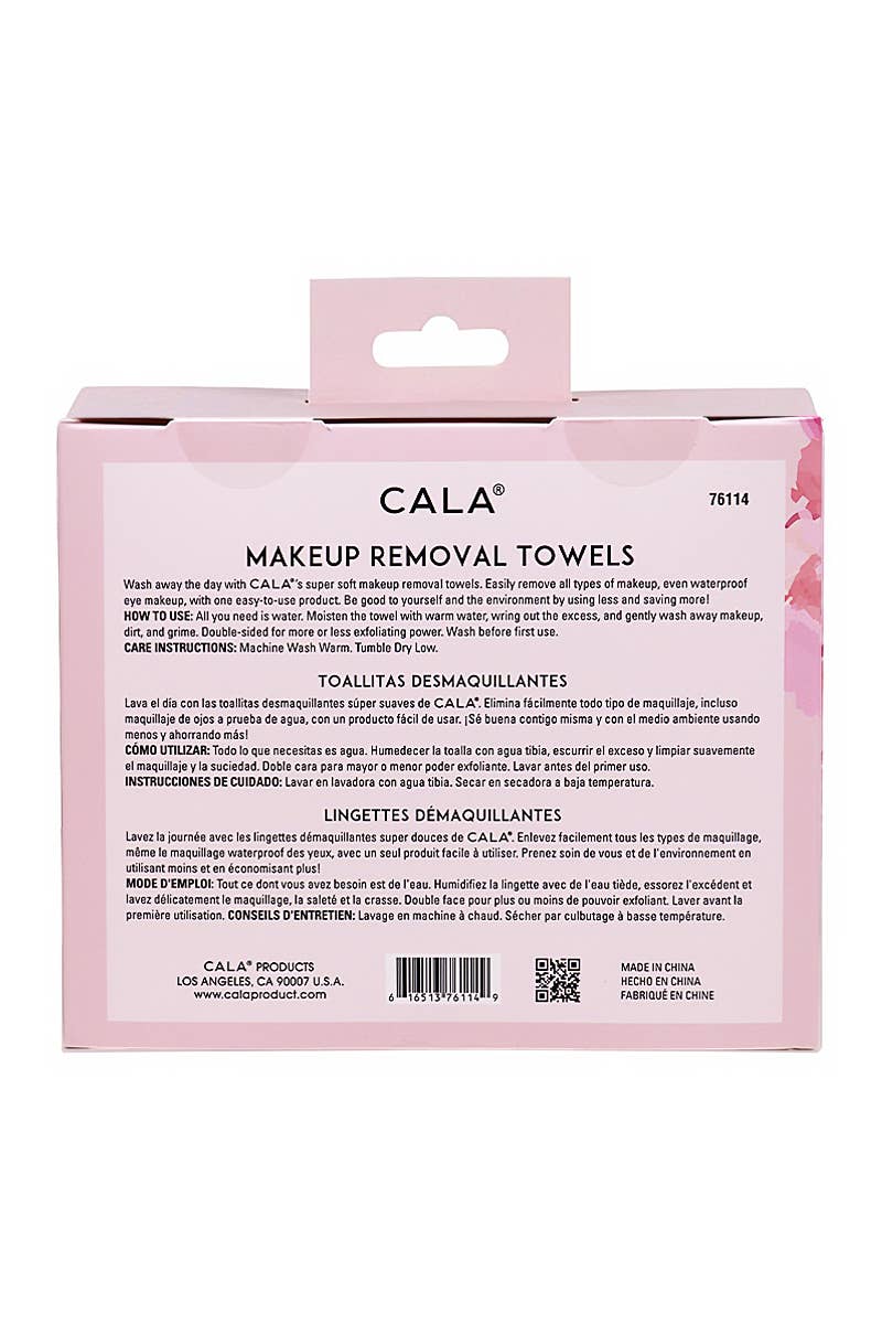 PINEAPPLE Beauty - Wholesale Makeup Remover - CALA 76114 Makeup Cleansing 3 pcs Facial Towels - 6 Set1