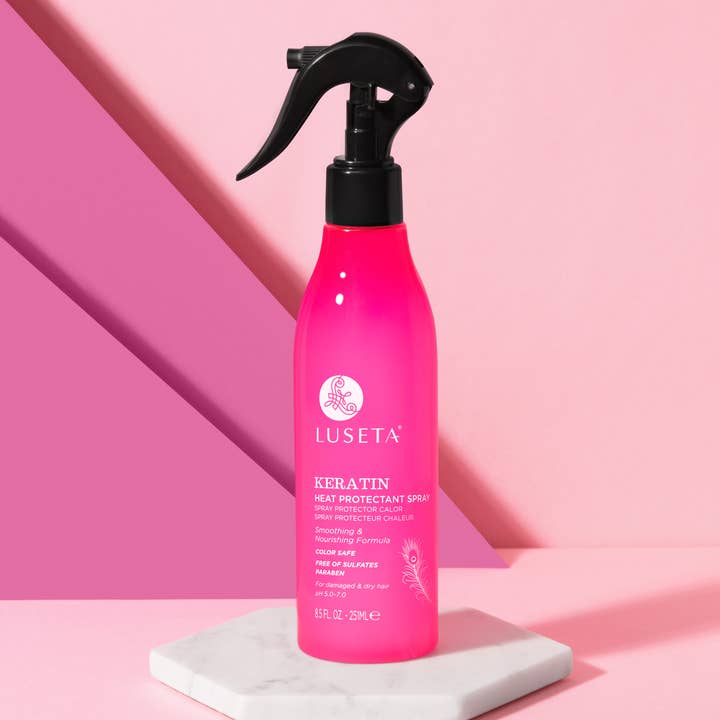 Luseta Beauty - Wholesale Hair Spray - Keratin Smooth Heat Protectant Spray - 8.5oz1