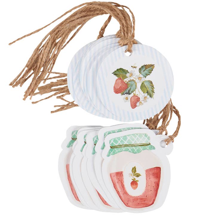 Strawberry Gift Tag Set for wholesale by Primitives by Kathy