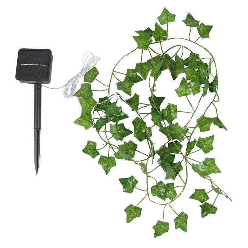 BRECK + FOX - Wholesale String Lights - Solar Ivy String Lights6