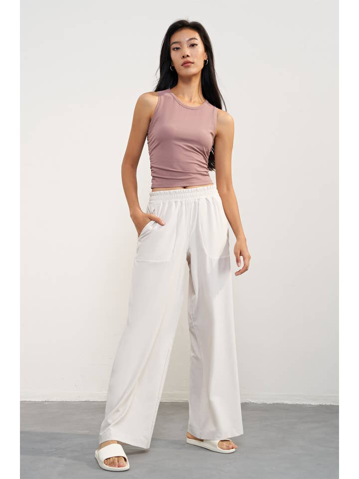 91thelabel - Wholesale Tank Top - Women's - Callista Everyday Active Ribbed Tank Top