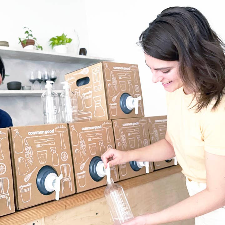 Common Good - Wholesale All-purpose cleaning spray - Bathroom Cleaner 2.5 Gallon Refill Box -Botanical2