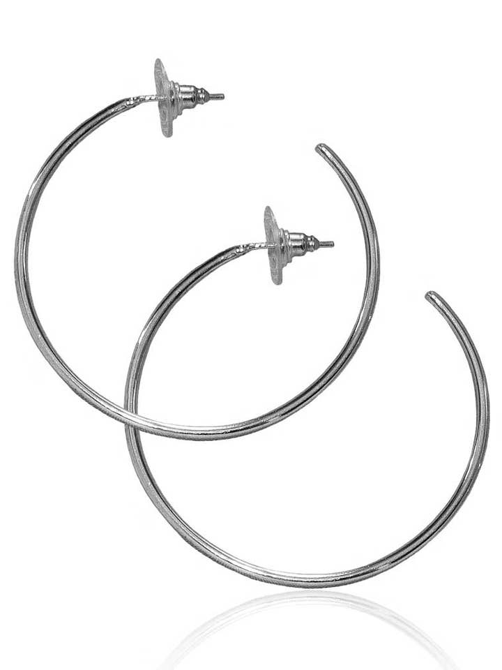 HULA HOOP CREOLE EARRINGS for wholesale by Jewelry by Moette