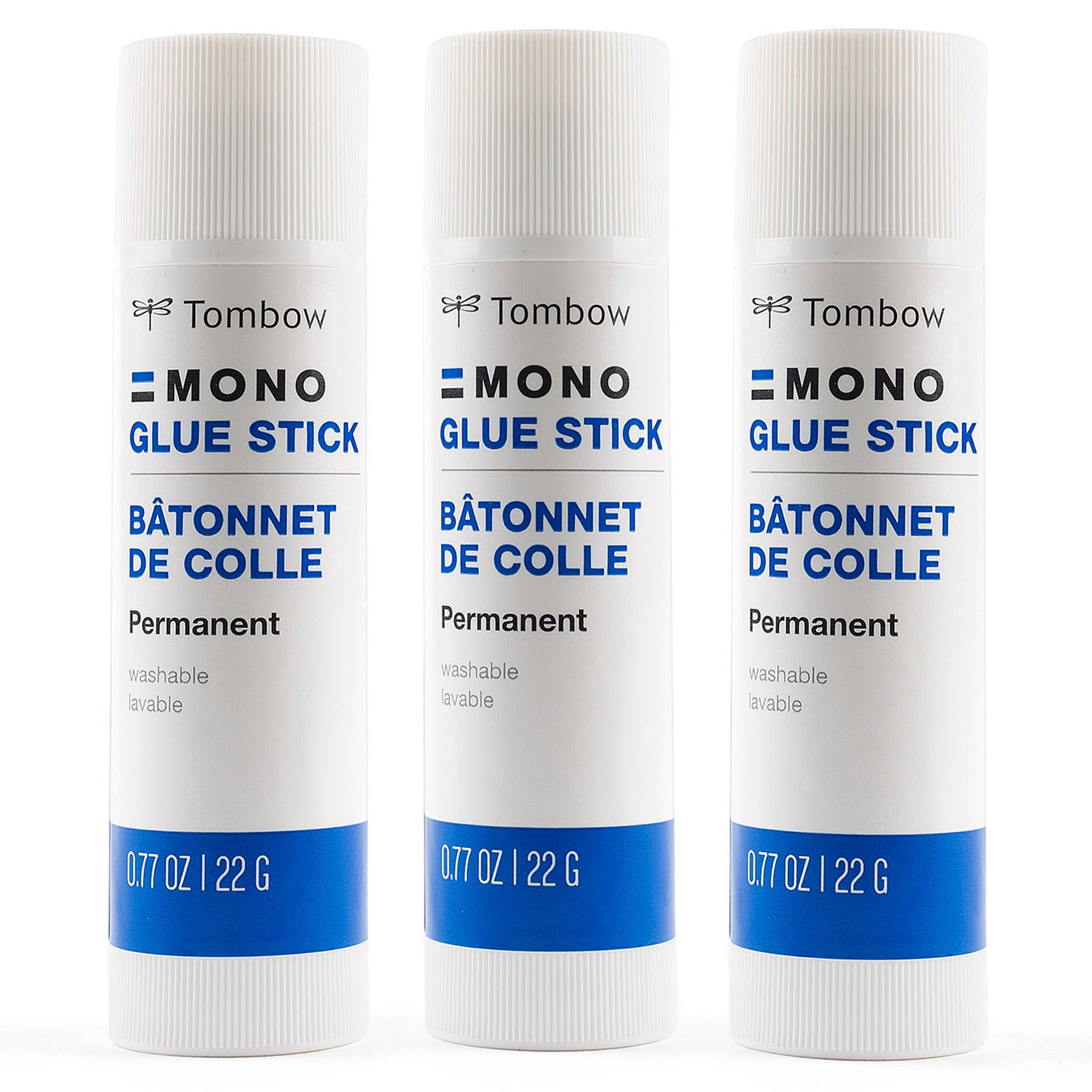 Tombow - Wholesale Glue - MONO Glue Stick, Small, 3-Pack0