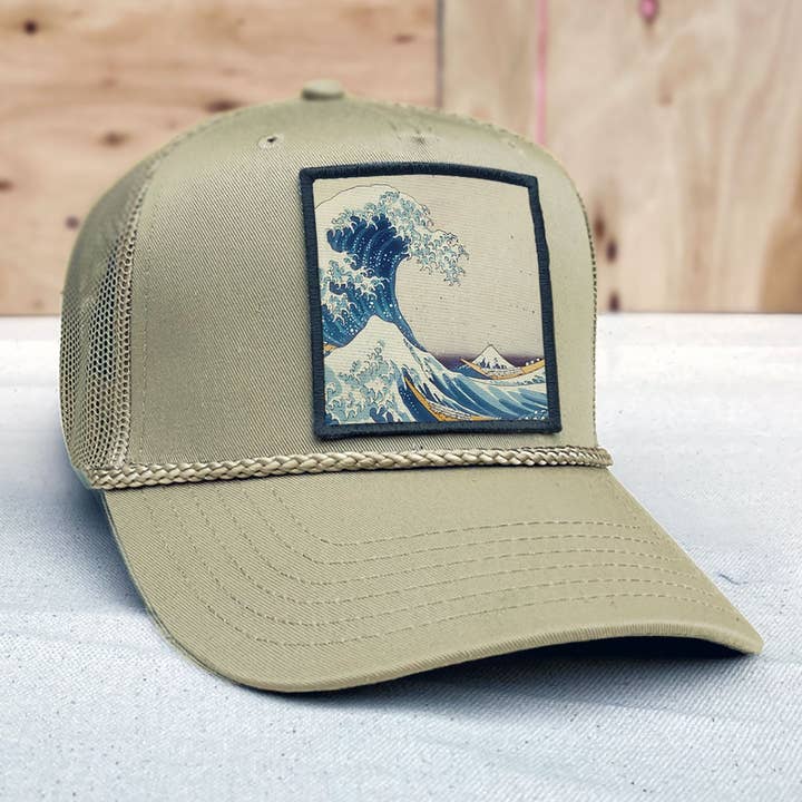 Waves - Stanley Trucker Hat for wholesale by backerton